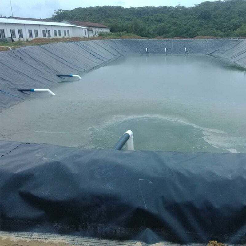Bâche Pour étang En PEHD – 7x8 M – Imperméable, Résistante Et Facile à Poser Pour Bassins, Jardins Et Fontaines