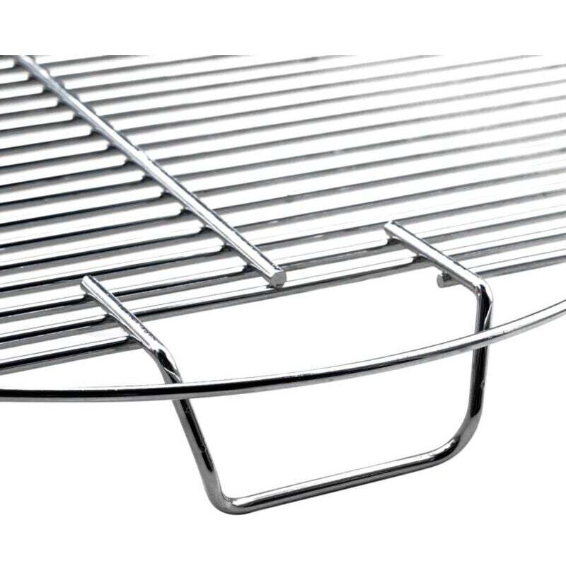 Grille De Cuisson Ronde Pliable En Acier - Pour Barbecue Et Four