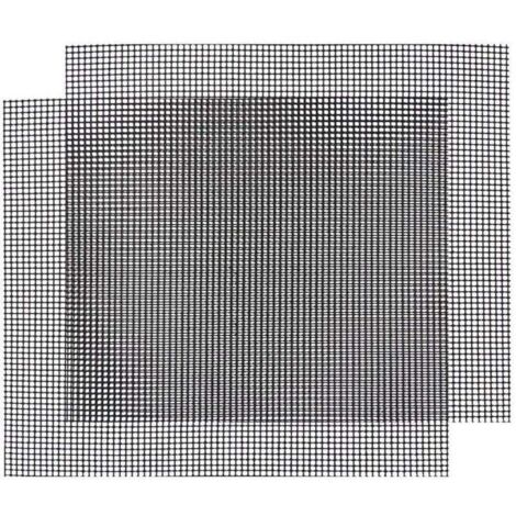 ZVD Grill barbecue, réutilisable, tapis de cuisson découpable, grille antiadhésive, 2 pièces (4236cm) (1/4)