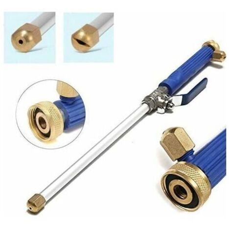 ZVD Jet Power Washer, High Pressure Water Gun, Pistolet a Eau Haute Pression Avec Buse, Lance à Eau Haute Pression pour Tuyau d'Arrosage, Nettoyeur Haute Pression pour Tuyau Arrosage (1/5)