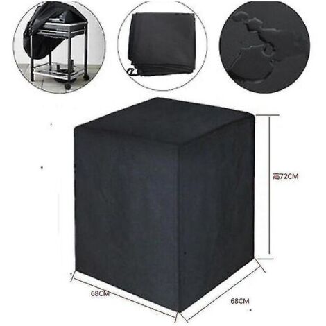 ZVD Housse de protection carrée pour barbecue (1/3)