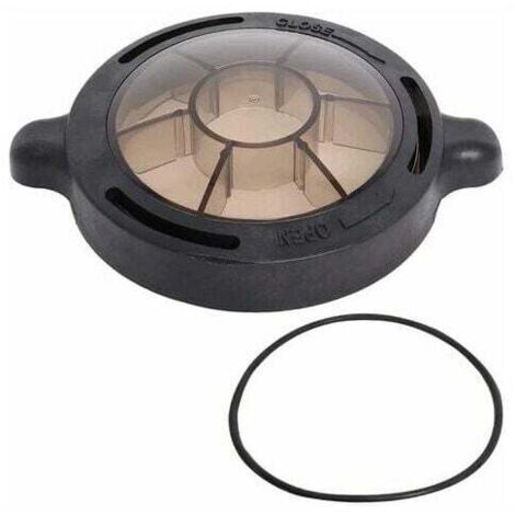 ZVD Couvercle de pompe de piscine Poolzilla pour utilisation avec le couvercle de pompe Hayward SuperII avec joint torique de remplacement pour le couvercle de pompe (1/3)