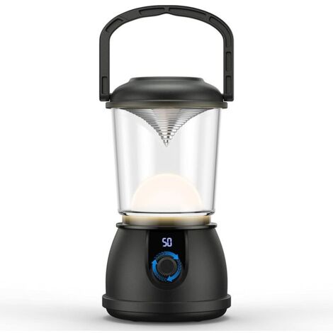 GPRK Lot de 4 lumières noires rechargeables alimentées par