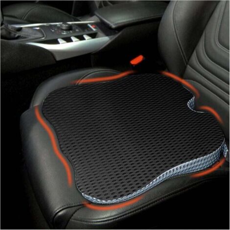 ZVD Coussin de Siège en Mousse à Mémoire, Coussin de Siège Orthopédique pour Le Mousse à Mémoire de Forme for Pain Relief, Car Seat, Office Chair O (1/4)