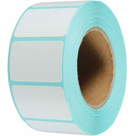 ZVD Lot de 1100 étiquettes autocollantes blanches 20 mm x 30 mm pour bocaux de congélation Imprimantes (1/3)