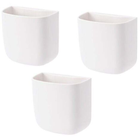 ZVD 3 Pieces Rangement Telecommande TV, Support de Telecommande Mural, Organisateur, Boîte de Rangement, pour maison, bureau, téléphone portable (1/4)