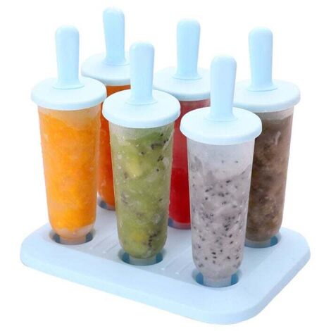 ZVD Moule à sucettes glacées en sachet / bac à glace / moule à glace / moule à sucettes glacées DIY d'été (1/4)