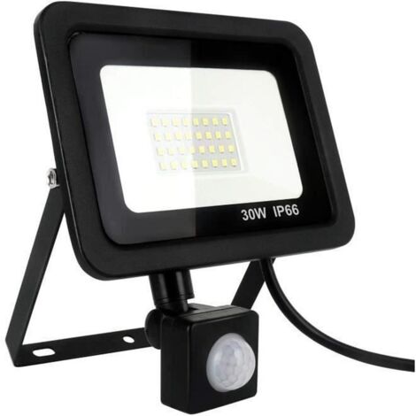 30w Projecteur LED Extérieur Détecteur de Mouvement Spot LED Puissant, 6000k, Eclairage de Sécurité pour Jardin garage (1/4)