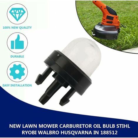 HUAREW Kit 5 Ampoules Amorçage Essence + 5 Capsules Carburateur - Pour Stihl, Ryobi, Echo, McCulloch