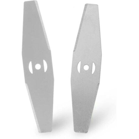 ZVD Lame de tondeuse à gazon électrique au lithium 3 trous, lames de scie de rechange pour coupe-herbe, 2 pièces (1/4)