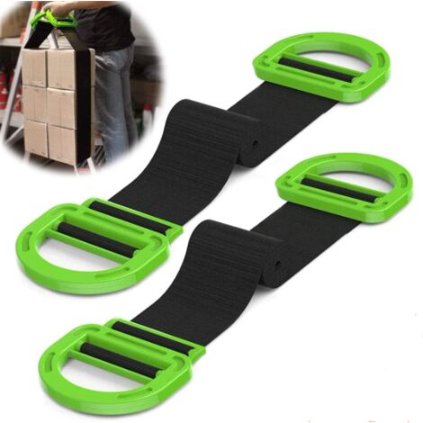 Sangles de déménagement et de Levage pour Meubles, boîtes, Matelaonstruction, Sangles de Levage(2PCS) Cisea (1/5)