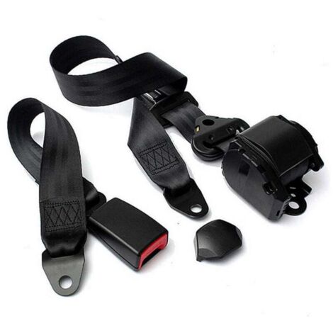 ZVD Ceinture de sécurité universelle rétractable à 3 points, ceinture de sécurité pour voiture (1/4)