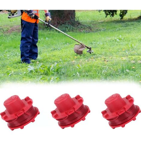 ZVD 3 Bobines De rechange pour débroussailleuse Einhell GE-CT 36/30 LI E SOLO, AGILLO 36/255 BL, AGILLO 18/200 3405096 (1/4)
