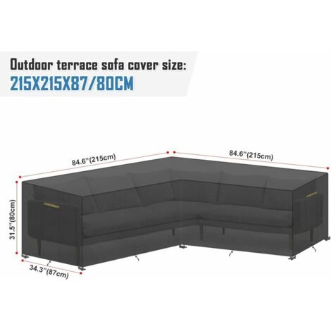 Housse de canapé 2 places - COV'UP - PROTECTION POUR MOBILIER EXTÉRIEUR Housse de canapé 2 places - COV'UP - PROTECTION POUR MOBILIER EXTÉRIEUR