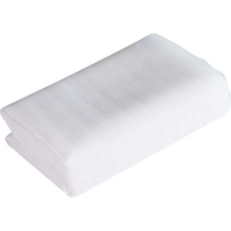 ZVD Tulle Moustiquaire Fibre de Verre, Toile Haut de Gamme en Ibre de Verre, Protection Eficace Contre les Insectes, 150 x200 cm, Blanc (1/3)