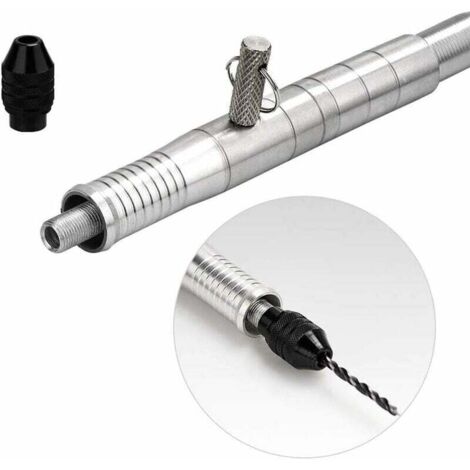Adaptateur Arbre Flexible 6 Mm Pour Perceuse - Extension Mandrin Dremel, Idéal Sculpture, Ponçage Et Polissage Précis