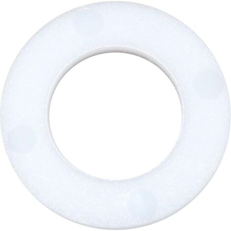 ZVD C48564 - Lot de 100 Rondelles plates en polyamide/PA/nylon M8 Ø extérieur 16mm épaisseur 1.7mm - DIN 125 (1/3)