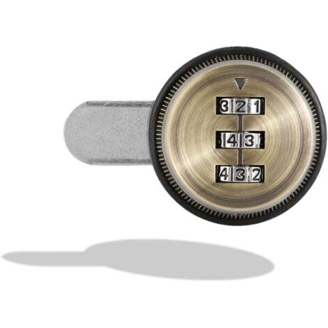 Combination Cam Lock, 3 Digit Mechanical Combination Lock, Keyless Mailbox Lock (1/5)