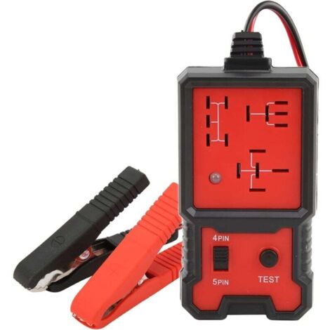 ZVD Testeur de Relais Electronique 12V Voiture Batterie Checker avec Clips Auto Relais Outil de Diagnostic (1/4)