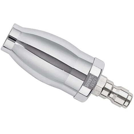 MSBD Nettoyeur à pression haute qualité, buse Turbo d'eau chaude et froide, buse rotative 1/4 pouces à connexion rapide, Orifice 3.0, 3600 PSI (1/5)