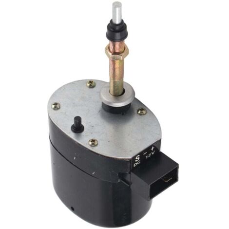 ZVD Moteur d'essuie-glace en métal DC12V, champ d'essuyage à 105 °, accessoire universel pour tracteurs
