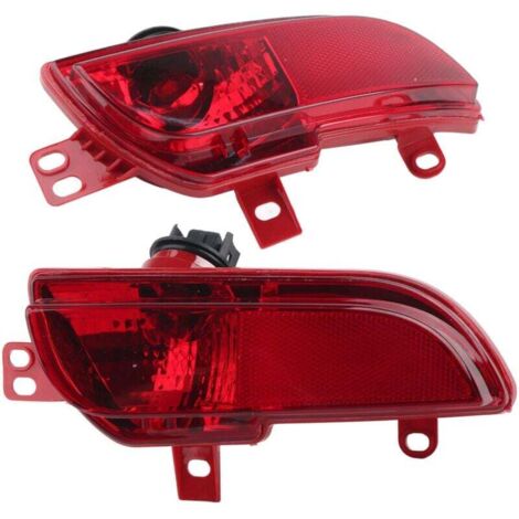 ZVD Ensemble antibrouillard arrière gauche 6350HA remplacement de la coque rouge pour Peugeot 206+ 20092012 (1/4)