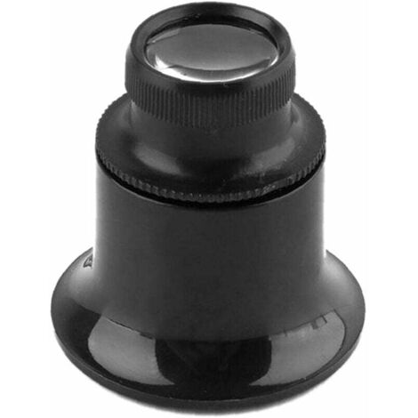 ZVD Lunettes De Loupe, 20x Grossissement Horlogerie Outil Loupe Loupe Loupe Ensemble pour Regarder Bijouterie Réparation (1/4)