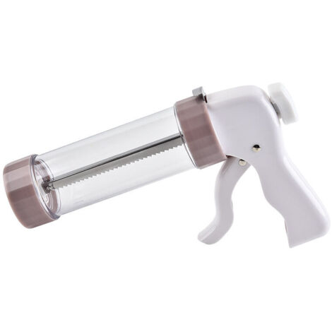 Presse à biscuits, pistolet à douille, machine à churros, pointes de glaçage, stylo de décoration avec disques et buses - Kit de décoration de gâteau Cisea (1/5)