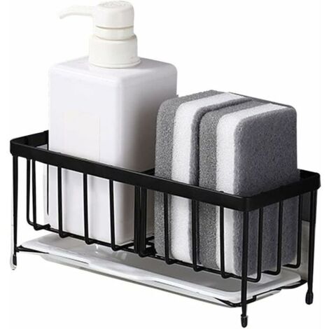 ZVD Sponge Holder Cuisine Rack Sponge Holder for Sinier Kitchen Sink Organisateur Anti-Rust Singe Spongers Scurbers Soap (1/4)