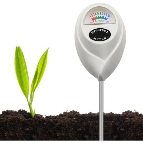 Testeur de pH du sol 5-en-1, testeur d'humidité et d'acide du sol, détecteur de l'eau des plantes (1/5)