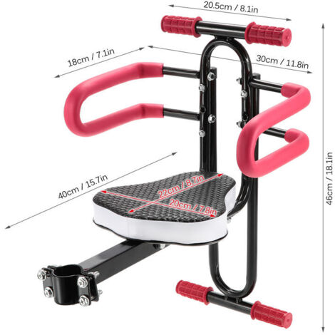 Coussin Porte Bagage Velo Siège Arrière Vélo Bébé Et Enfant - Rêve De Vélo Siege Velo Enfant