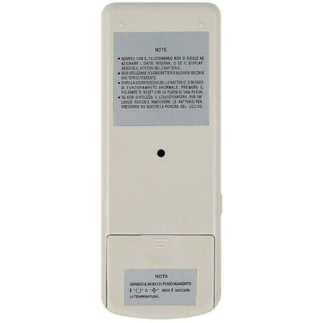Télécommande De Remplacement Pour Climatiseur Hitachi – Compatible Modèles RAR-3U2, RAR-2P2, RAR-52P1, Etc., Infrarouge, Sans Programmation - 2