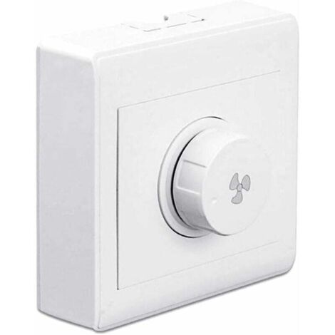 ZVD 86 Type Réglage du Ventilateur de Plafond Rélateur de Vitesse en continu Interrupteur Mural 220V 10A pour gradateur 15-300W (1/4)