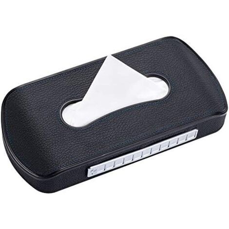 Boîte à Mouchoirs Multifonction pour Voiture - Rangement avec Numéros de Téléphone et Emplacement Cartes (1/5)