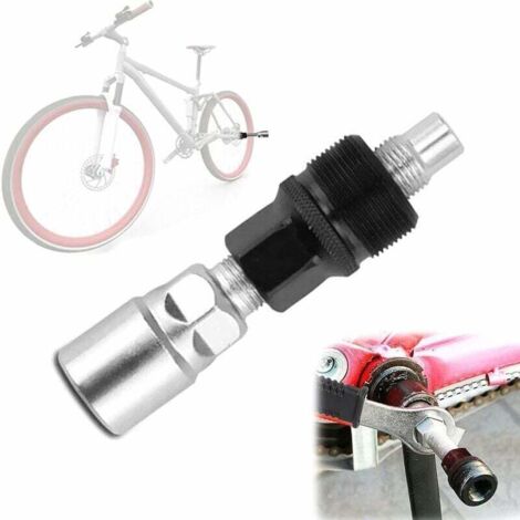 ZVD Extracteur de Manivelle de Pédalier de Vélo Outil Réparation de Vélo Démonte Pédalier Crank Puller Remover (1/4)