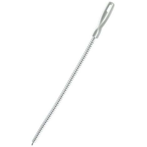 ZVD 2 Pièces Brosse de Nettoyage de Drain D'égout, 45cm Flexible Brosse de Nettoyage pour Débouchage de Canalisation, Vidange Drague Outil pour Salle de Bains Cuisine (2 Pièces)/ (1/4)