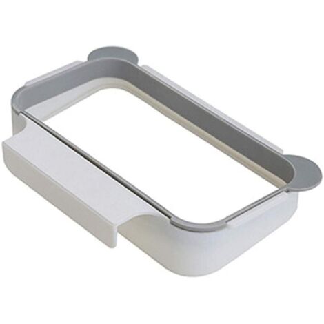 Garbage Bag Holder Kitchen Cabinet Door Plastic Bag Holder (Grey) (1/5)