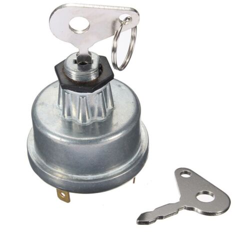ZVD Contacteur d'allumage universel pour tracteur Convient a MASSEY FERGUSON JCB AS LUCAS 35670 (1/4)