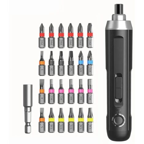Mini Tournevis Électrique 3,6V - Batterie Lithium-ion, Sans Balais, Outils Électriques à Main (1/5)