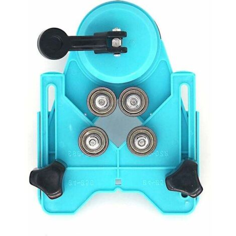 ZVD Localisateur de poinçonnage pour carreaux de céramique Fixateur de poinçonnage en marbre de verre Chanfrein de localisation de perçage (1/4)