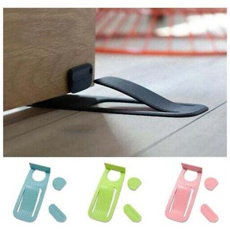 ZVD Le butoir de porte innovant à ressort maintiendra correctement votre porte ouverte grâce à une ouverture de cale de porte (1/4)