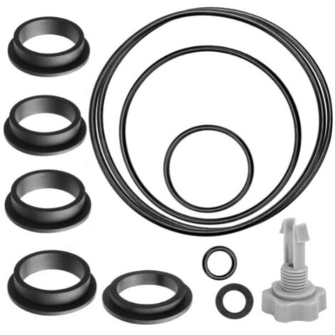 ZVD Joint de remplacement pour pompe de filtre à sable de piscine pour joint de moteur de pompe de filtre à sable Intex, pièces de pompe à sable de piscine, kit de réparation de joint de tuyau.