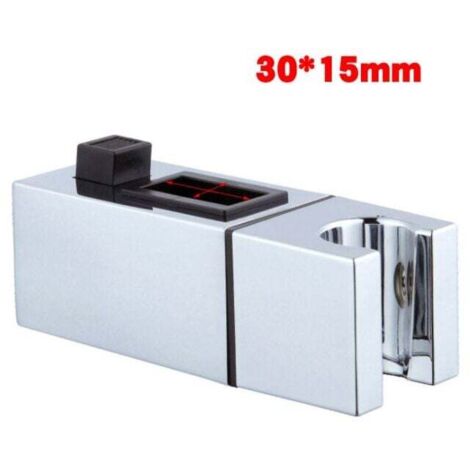 ZVD Support de douche tige de douche siège élévateur siège fixe accessoires de douche accessoires de salle de bain support de douche (tube carré 30 15mm-- (1/4)