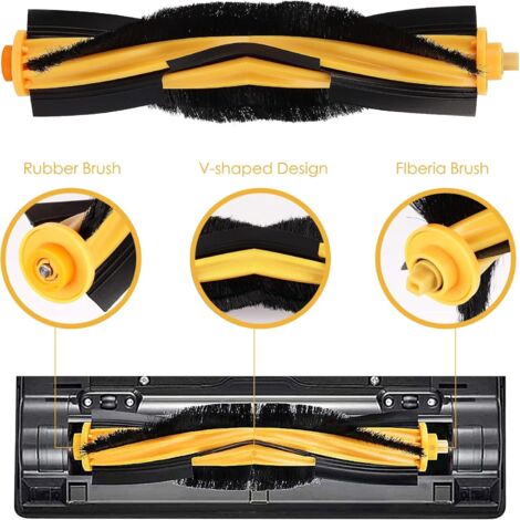 6 Filtres HEPA Compatibles Ecovacs DEEBOT OZMO N10, T8, T9, N8 Pro Plus, 920, 950 - Pièces Rechange Aspirateur Robot - Lot Économique