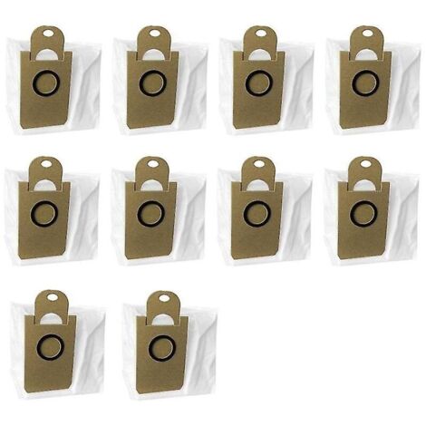 ZVD Lot de 10 sacs à poussière de rechange pour Autovac Ihrv6 / Ionvac Smartclean V4 / Ionvac Optimax 360 / L6 Pro (1/3)