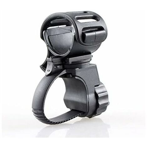 ZVD pince de fixation pour lampe de poche de vélo, rotation à 360 degrés, support universel pour lampe de vélo LED (1/4)