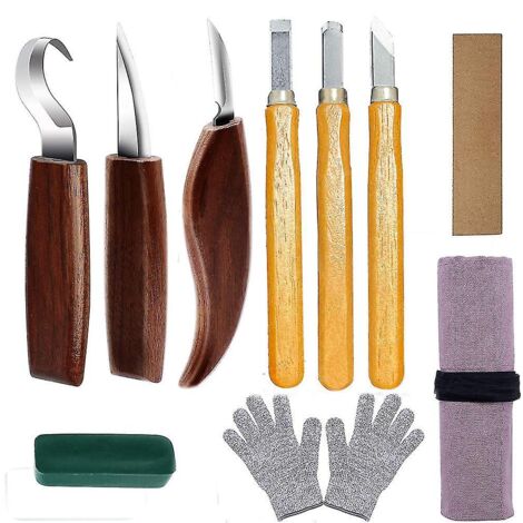 Wood Chisel Cutter, Hand Tool Set Carving Knife Cutter (1/2)