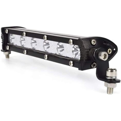 Projecteur à Distance de Barre de Travail LED 18W pour SUV/Bateau/Camion/Voiture - Éclairage Puissant (1/5)