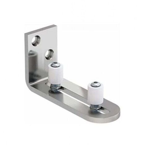 ZVD Ajustable Guide de Plancher Mur / porte Guide Inférieur Pour Porte en Bois Coulissante Acier inoxydable (1/4)