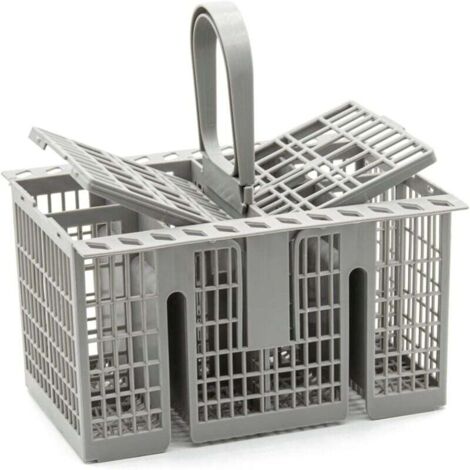 ZVD UniverselGrand espace Panier à couverts pour lave-vaisselle Hotpoint 99673-8729, C00257140, C00386607 Gris (1/4)